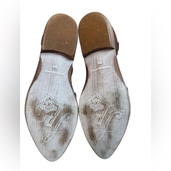 Free People Wanderlust Braided T-strap Pointed Toe Flat - Picture 11 of 13